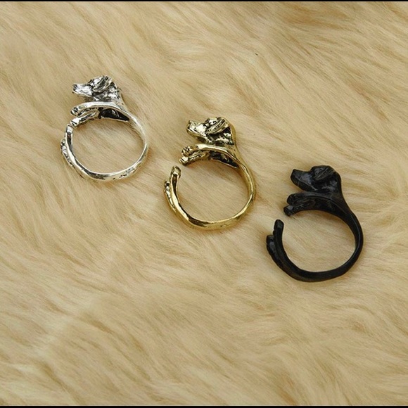 🔴All Colors Lab Retriever Wrap Ring Puppy Ring - Picture 8 of 8